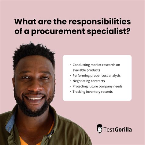 Overseas procurement specialist job description: Skills & responsibilities