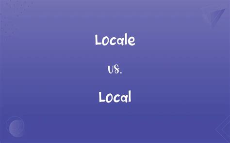 Image result for Define Local