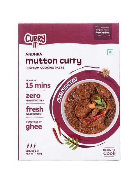 CURRYiT Andhra Mutton Curry - Cooking Paste