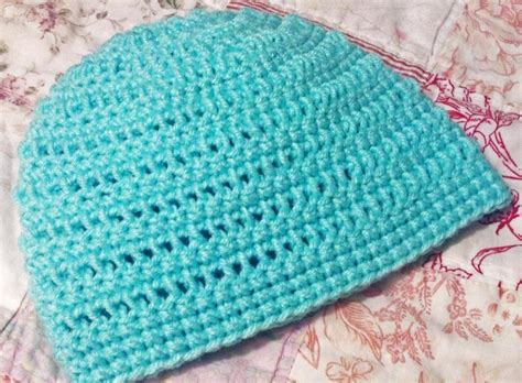 Crochet Newborn Cap Tutorials 的图像结果