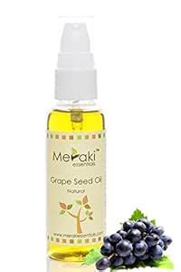 Meraki Essentials 100% Pure &|Natural|Unrefined Grapeseed Carrier Oil ...