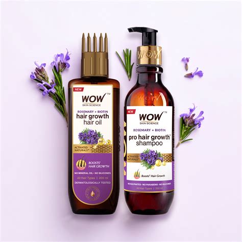 Rosemary Hair Care Combo - Strengthen & Protect Your Hair - Buy WOW ...