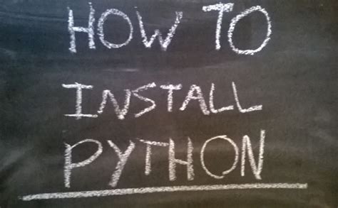 Image result for Tutorial Install Python