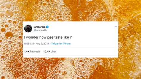 What Does Pee Taste Like? Salty Truths