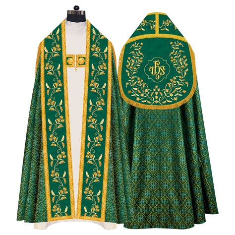Monastic Roman cope vestments - Floral collection – JOHA VESTMENTS