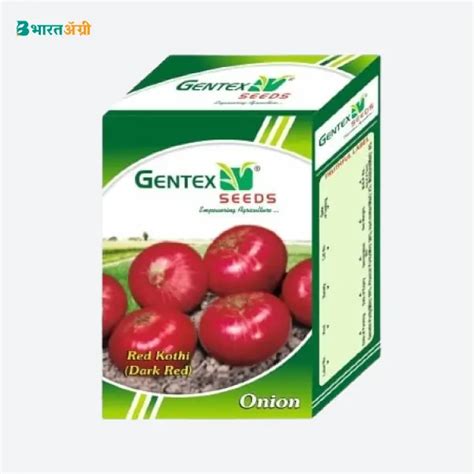 Gentex Red Kothi Onion Seeds – BharatAgri Krushi Dukan