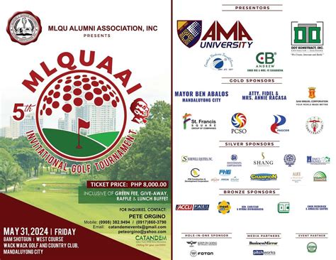 K&G Golf Fashion Co., Ltd joins MLQUAAI on its 5th Invitational Golf ...