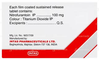 Niftas 100 Mg Tablet Sr 14 - Uses, Side Effects, Dosage, Price | Truemeds