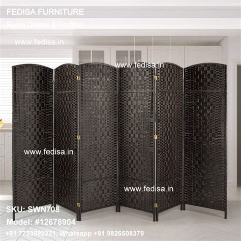 Glass Partition For Living Room And Dining Room Wooden Separator ...