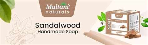 Buy Multani Naturals Sandalwood Soap For Clear & Glowing Skin ...