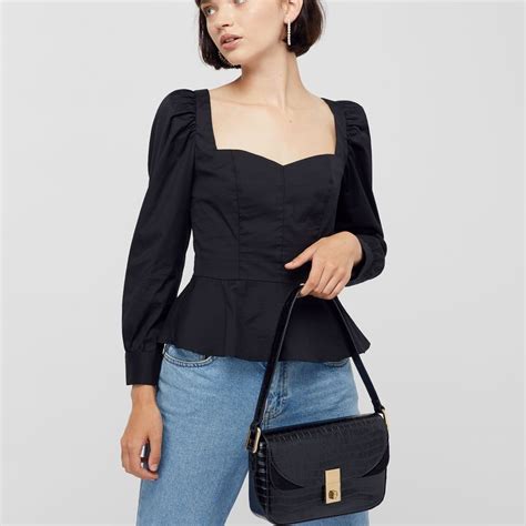 Buy Accessorize London Rebecca Croc Shoulder Bag Online