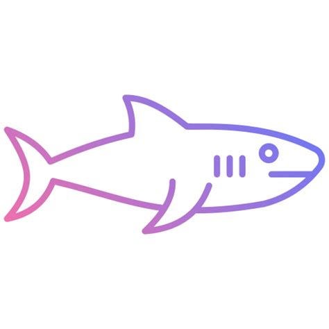 Icône de Requin Generic gradient outline | Freepik