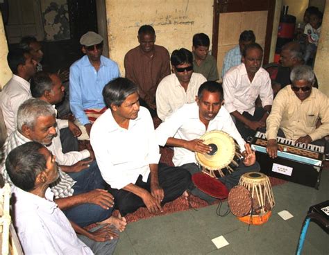 Blind person was open ashram for blind people in vadodara