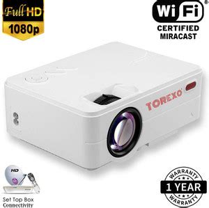 Torexo Sales TS82 WiFi Full Hd 1080p Modulated at 720p 120" Screen ...