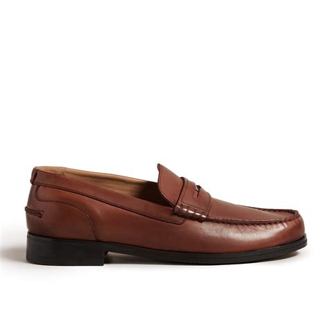 Buy Men Brown Loafers Online - 872334 | The Collective