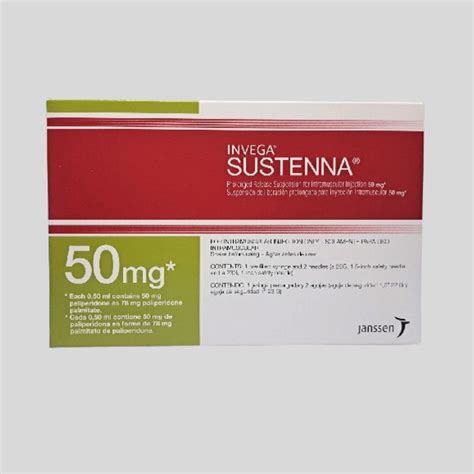 Invega Sustenna 50mg Pre-filled - MediGlow Healthcare (NG)