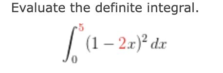 Definite Integral 的图像结果