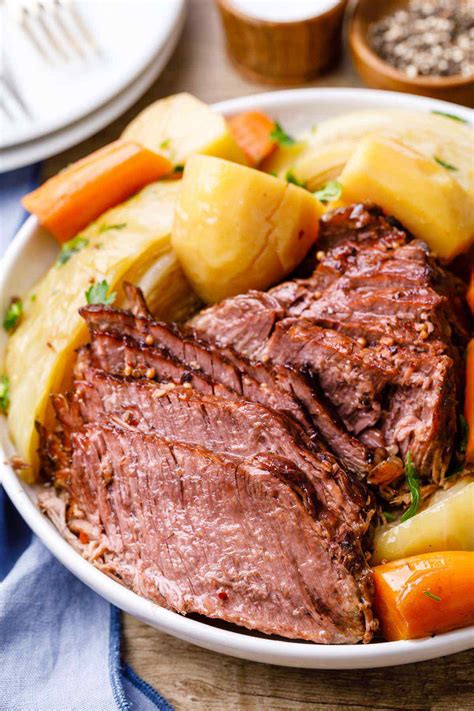 Easy Instant Pot Corned Beef and Cabbage - Miss Wish