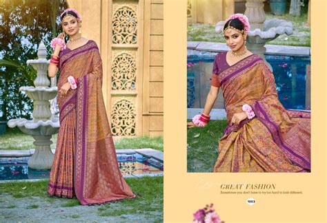 BUNAWAT - KANTHA SILK SURAT SAREE WHOLESALE MARKET RATE