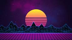 Retro Digital Wallpaper by Retro On Grid Landscape Colors On Point Retro Digital Wallpaper