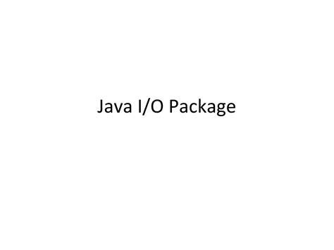 Image result for Import Java Io