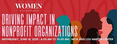 2025 Women in Leadership: Driving Impact in Nonprofit Organizations ...