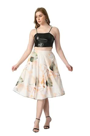 Buy VAGISHA Midi Skirt for Girls/Women/Ladies| Skirt Women | Skirts for ...