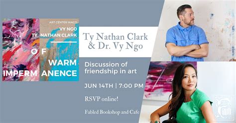 Ty Nathan Clark and Dr. Vy Ngo Discuss Friendship in the Arts, Fabled ...
