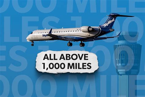 SkyWest Airlines' 10 Longest Bombardier CRJ700 Routes