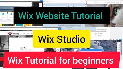 Wix Tutorial 的图像结果