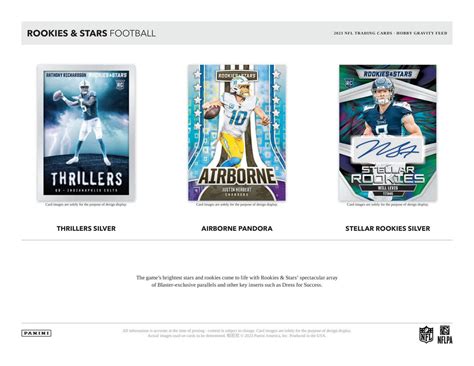 2023 Panini Rookies & Stars Football Gravity Feed Pack