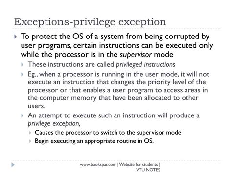 Image result for Privileged Exception in Computer Organization