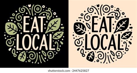 Eat Local Logo 的图像结果