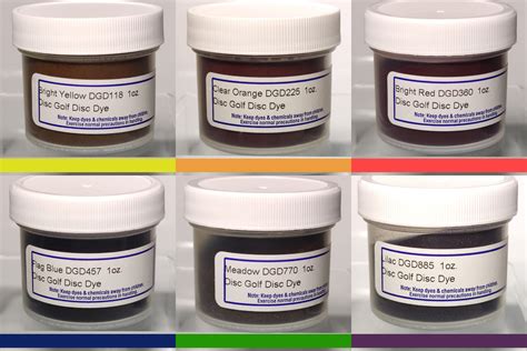 Pro Chemical and Dye - Disc Dyes (1oz Singles) - Rare Discs - Disc Golf ...