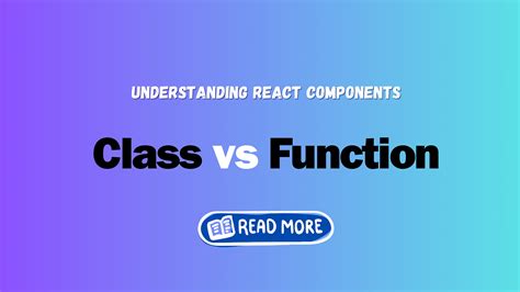 React Class Component Vs. Function Component Use Case 的图像结果