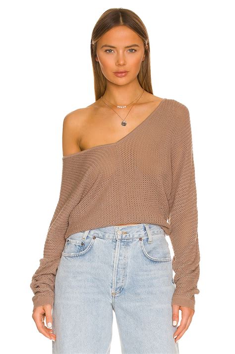 Bobi Classic Sweater in Tan | REVOLVE