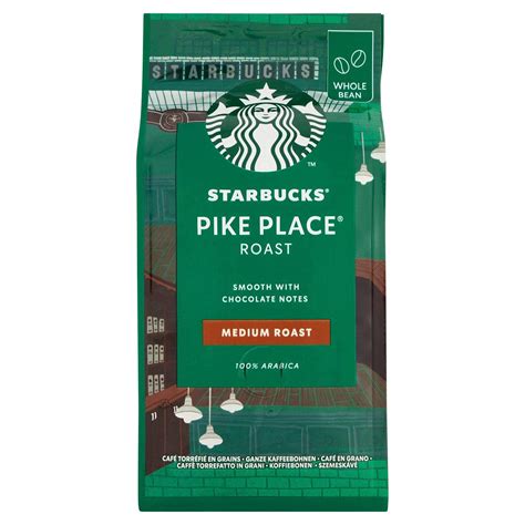 Starbucks Pike Place Medium Roast Smooth With Chocolate Notes Whole ...