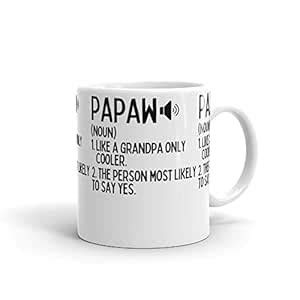 Buy MUGSMAFIA Ceramic Coffee Mug Humorous Grandparent Appreciation ...