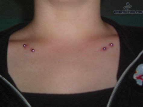 collar bone piercing | Piercings | Pinterest