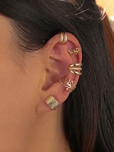 Ear Cuff - Buy Ear Cuffs Earrings online at Best Prices in India ...