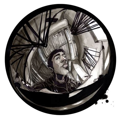 fish eye illustration
