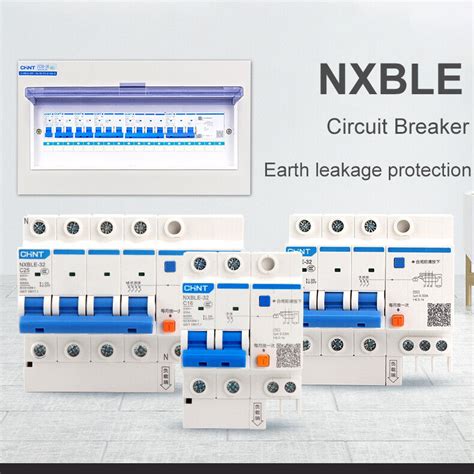 NXBLE Circuit Breaker 1/2/3/4 Pole AC 6A-63A Air | Ubuy India