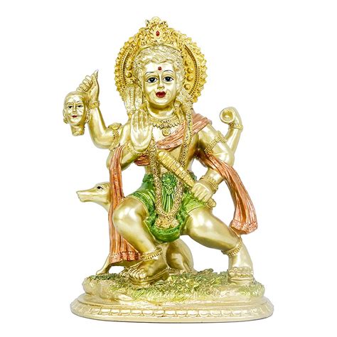 Hindu God Lord Kaal Bhairava Statue India God Large Shri | Desertcart INDIA