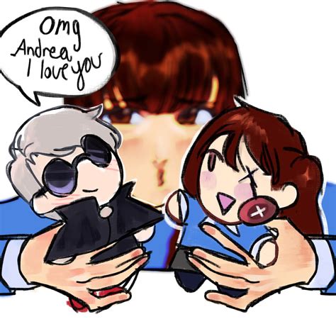 Andrea made her own doll, she's writing her fanfic in Ao3 # ...