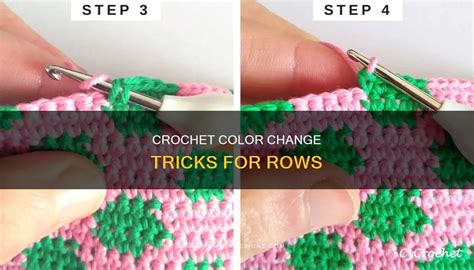 Image result for Crochet Color Change
