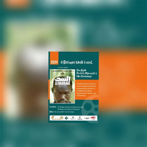 A 2024 Refugee Week Event, Jill Craigie Cinema, Plymouth, 20 June 2024 ...