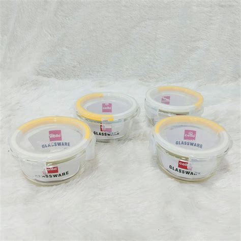 Di0366 Cello Clip-O Fresh Round Container Set of 4pc - Each 240ml – Amd ...