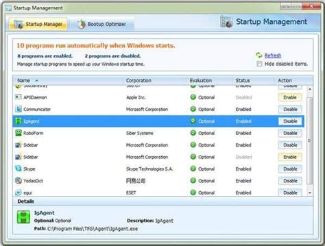 Image result for Manage Startup Programs