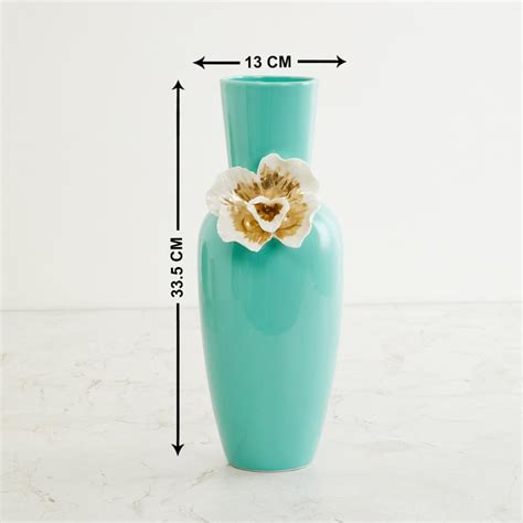 Buy Splendid Flower Embellished Vase from Home Centre at just INR 2199.0