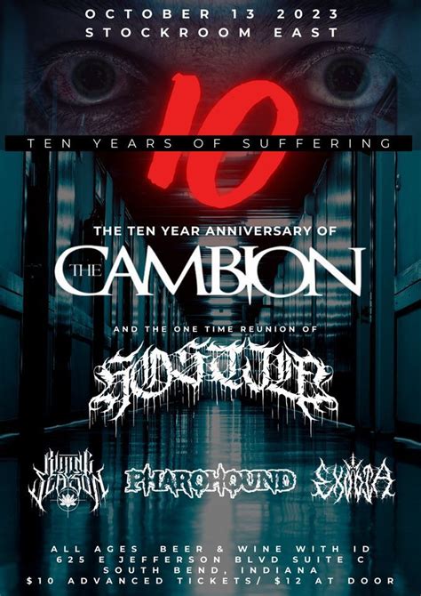 TEN YEARS OF SUFFERING: The Ten Year Anniversary of The Cambion ...